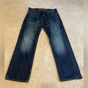 Men’s American Eagle Outfitters Dark Blue Relaxed Jeans 30x30